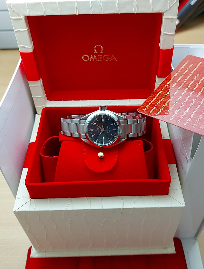 Ladies' Omega Seamaster Aqua Terra Quartz Ref. 2577.80